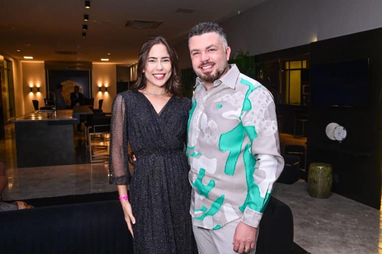 Sauana e Johnathan Alves