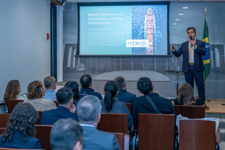 Palestra de Fábio Cruz; vice-presidente da Centrorochas