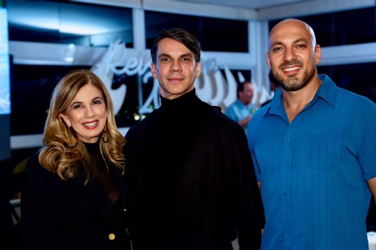 Claudia Louzada, Leonardo Davel e Yasin Seiwasser