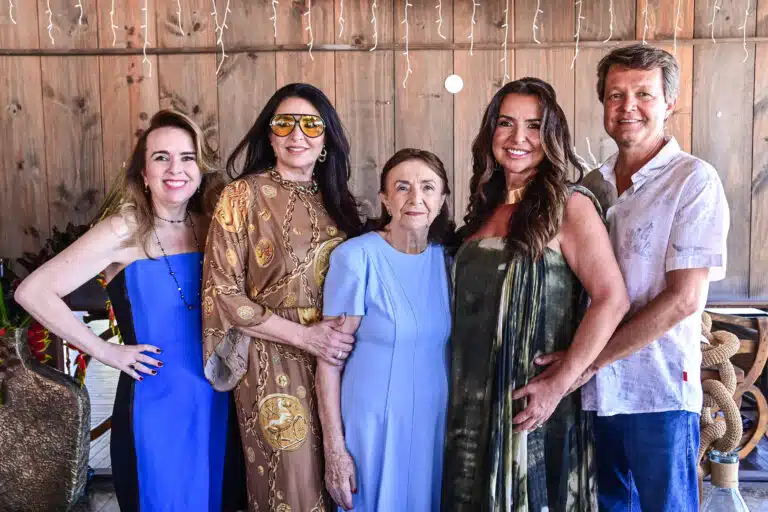 Com a família- Patricia Cardoso, Simone Torres, Neiva Torres , Ingrid Castro e Marcelo Rosa