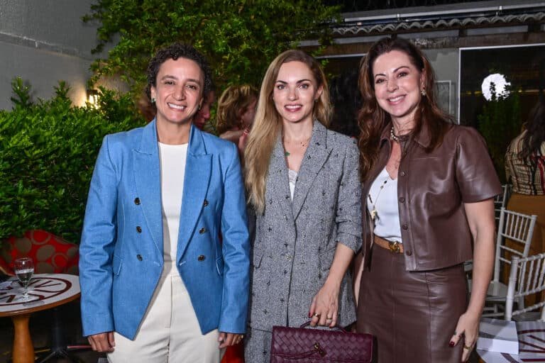 Érica Neves, Luciana Mattar e Fabricia Boechat