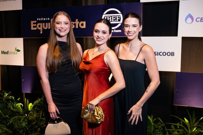 Gleiciane kempim, Letícia moreto e Eduarda folador