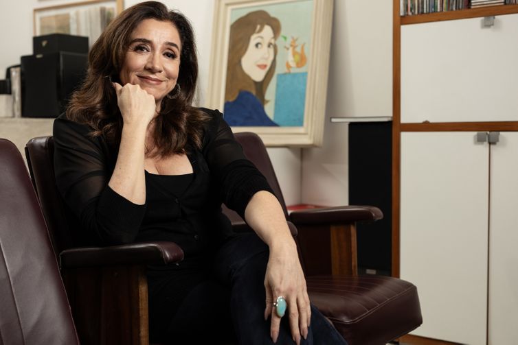 São Paulo (SP), 12/05/2025 - 20ª CINEOP. Atriz Marisa Orth, Homenageada da Mostra. Foto: Leo Lara/Universo Produção