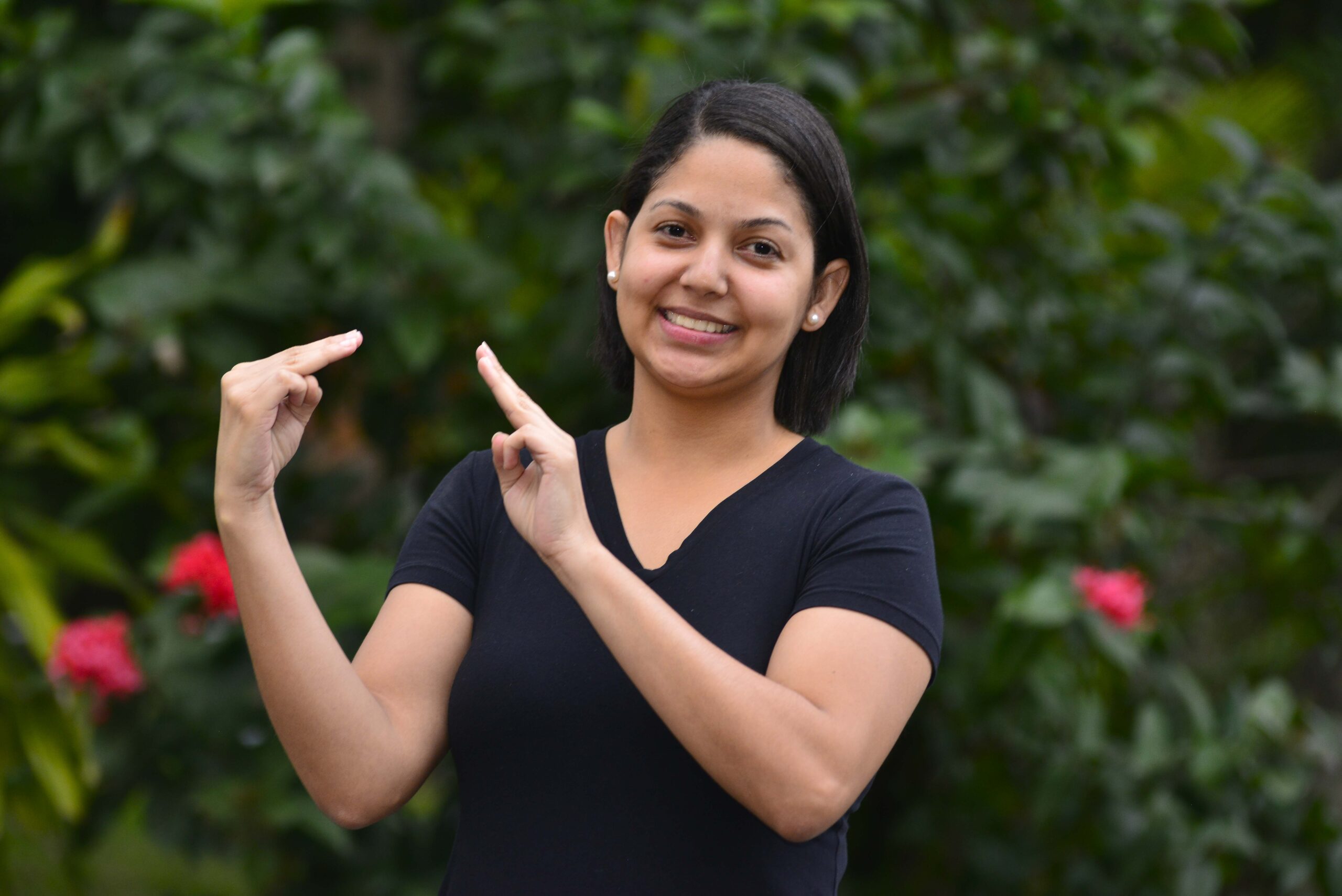 Segundo a estudante de Direito Aryani dos Santos, é a convivência com as pessoas que a faz se sentir incluída. "Isso é acessibilidade". Foto: Fábio Vicentini