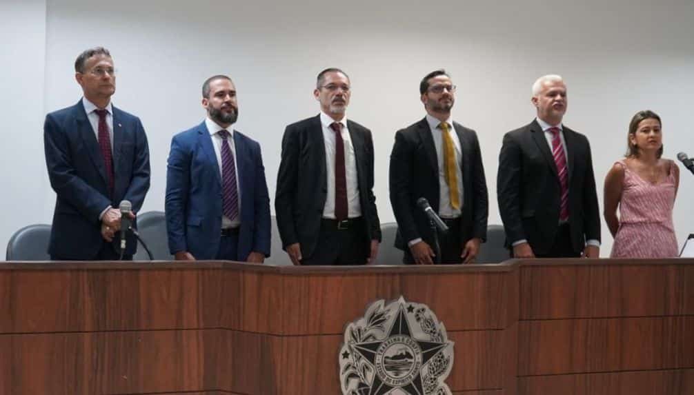 Ato-da-posse-do-novo-delegado-da-PF-Sao-Mateus