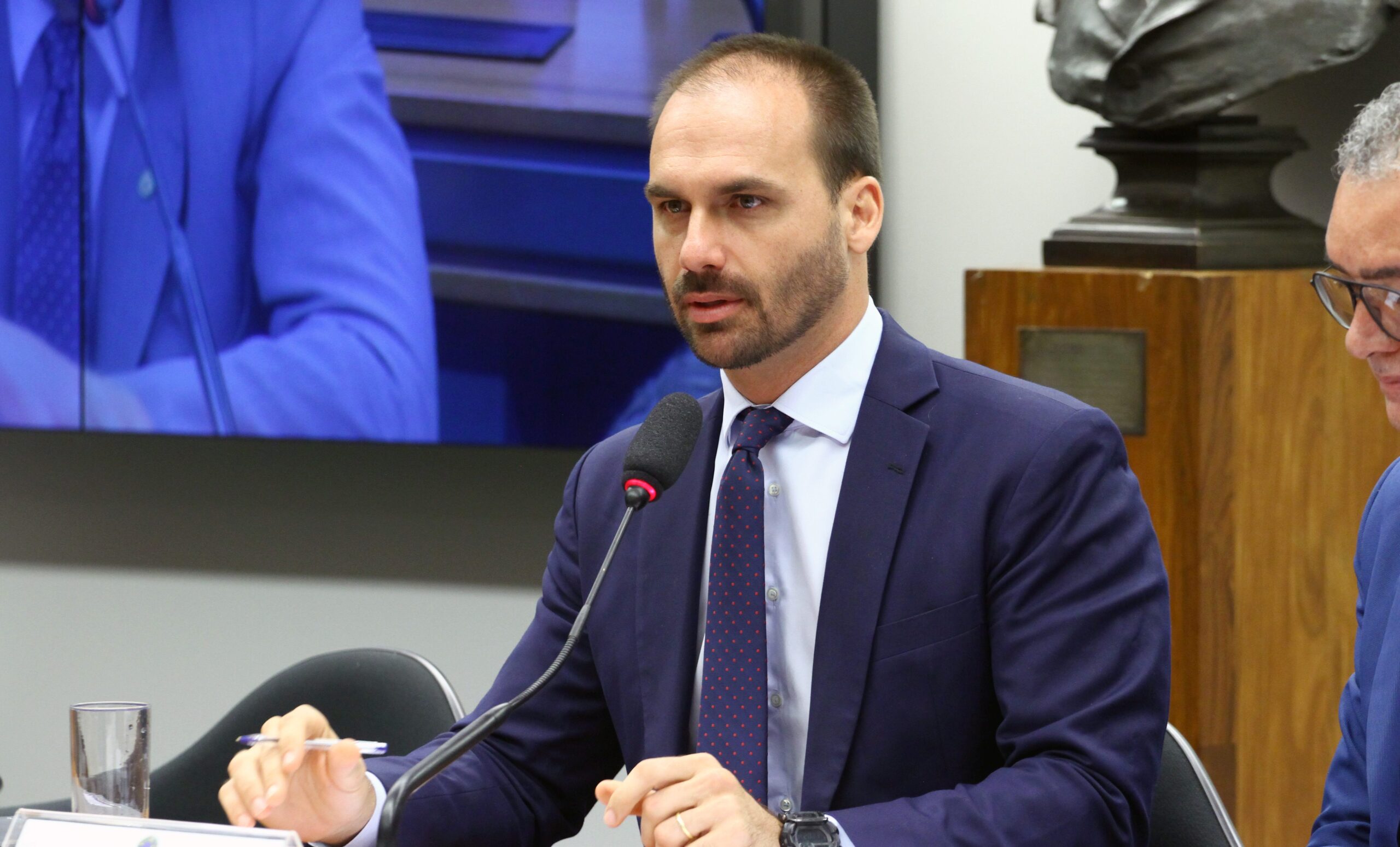 PT quer assumir comissão de Eduardo Bolsonaro na Câmara. Foto: Vinicius Loures/Câmara dos Deputados