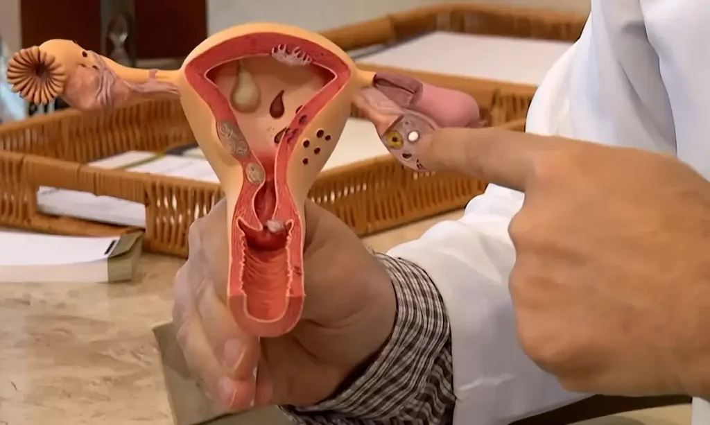 Endometriose-Modelo-Utero