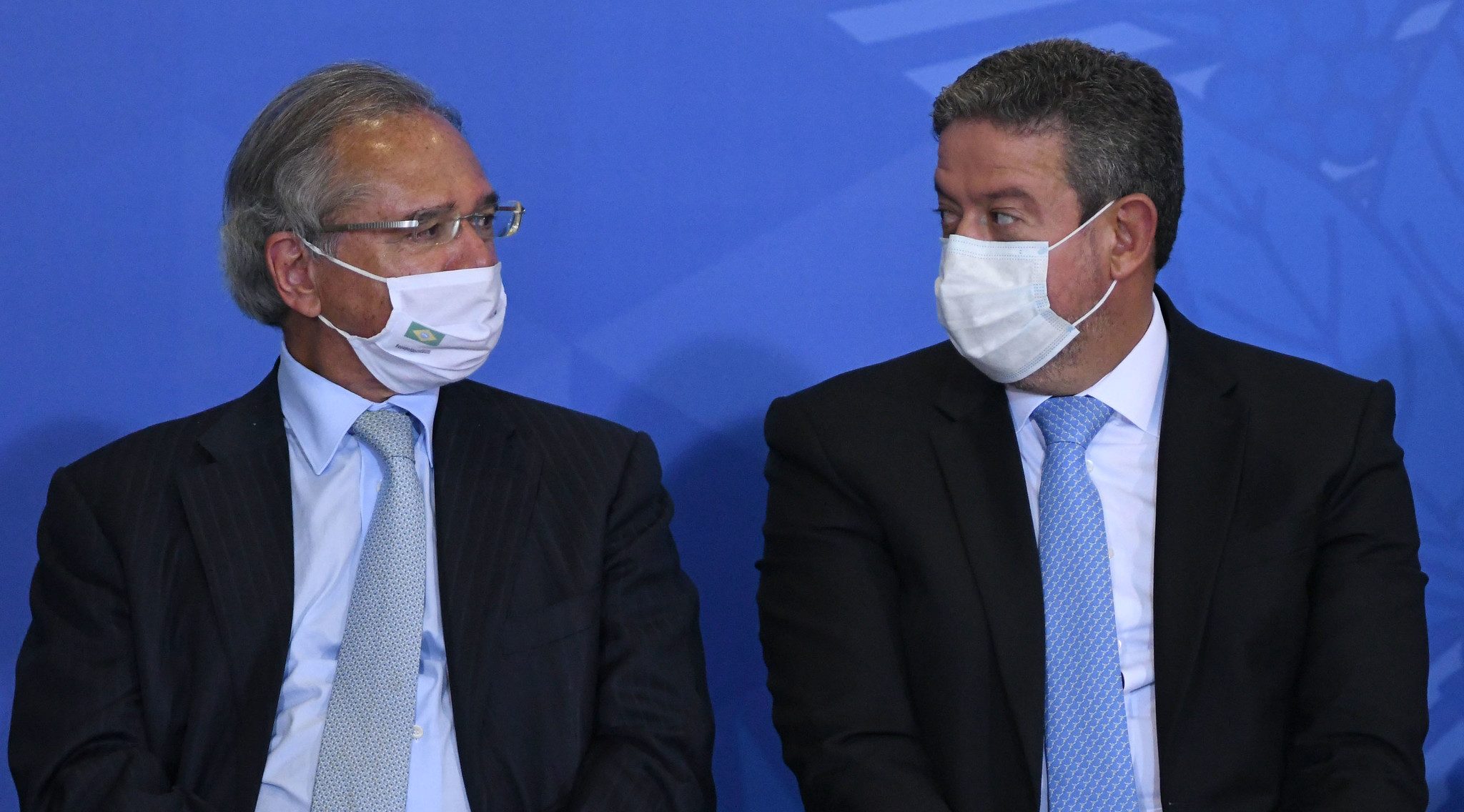 Lira diz que Guedes está fazendo 'terrorismo' com risco de impeachment por conta de Orçamento. Foto: Edu Andrade/Ascom/ME