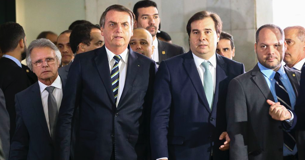 Maia é o culpado pela perda da MP do 13º do Bolsa Família, diz Bolsonaro. Foto: Marcelo Camargo/Agência Brasil