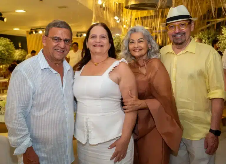 Celia e Luiz Coutinho, Ligia e Idalberto Moro