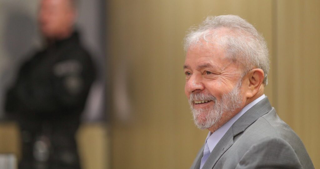 Lula discursa em São Bernardo dos Campos. Foto: Ricardo Stuckert