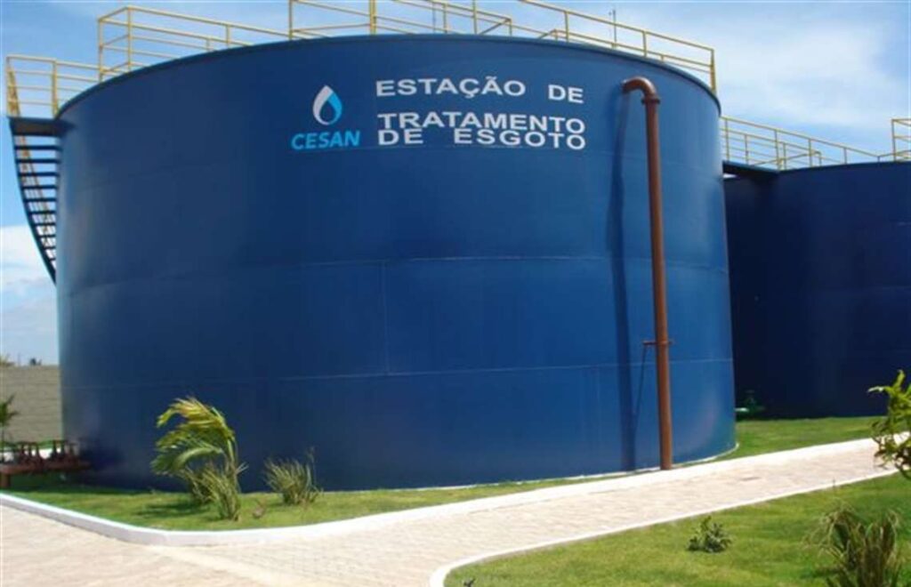 O esgoto coletado será enviado para a estação de tratamento Grande Terra Vermelha e devolvido limpo ao meio ambiente. Foto: Divulgação/Cesan
