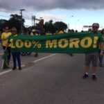 Apoio Moro protesto