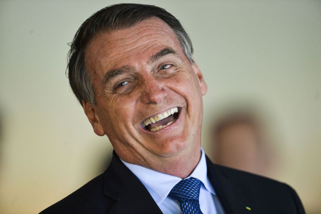 Bolsonaro gargalha ao saber que Kassio será relator do pedido de impeachment. Foto: Marcelo Camargo/Agência Brasil