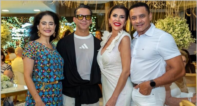 Janaina Magalhães, Leo Davel , Raigna e Sergio Vasconcellos.