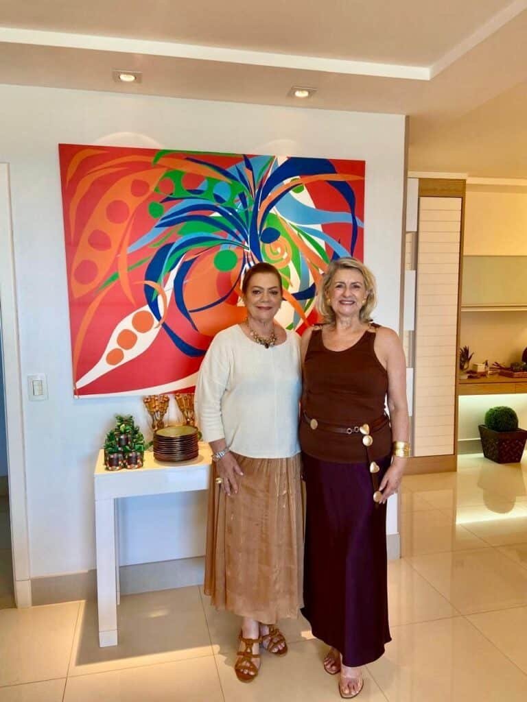 Hélvia Abaurre e Gracinha Nader