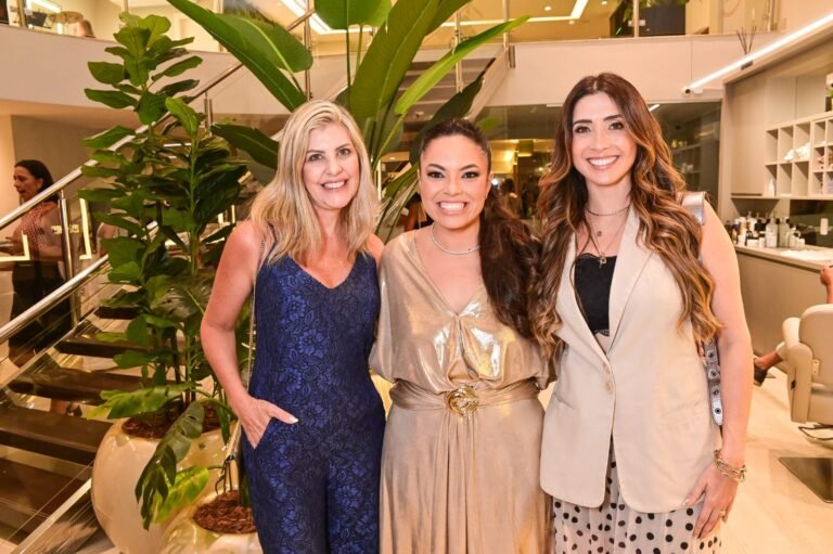 Celina Lievori, Lorrayne Borsato e Maria Alice Genelhu