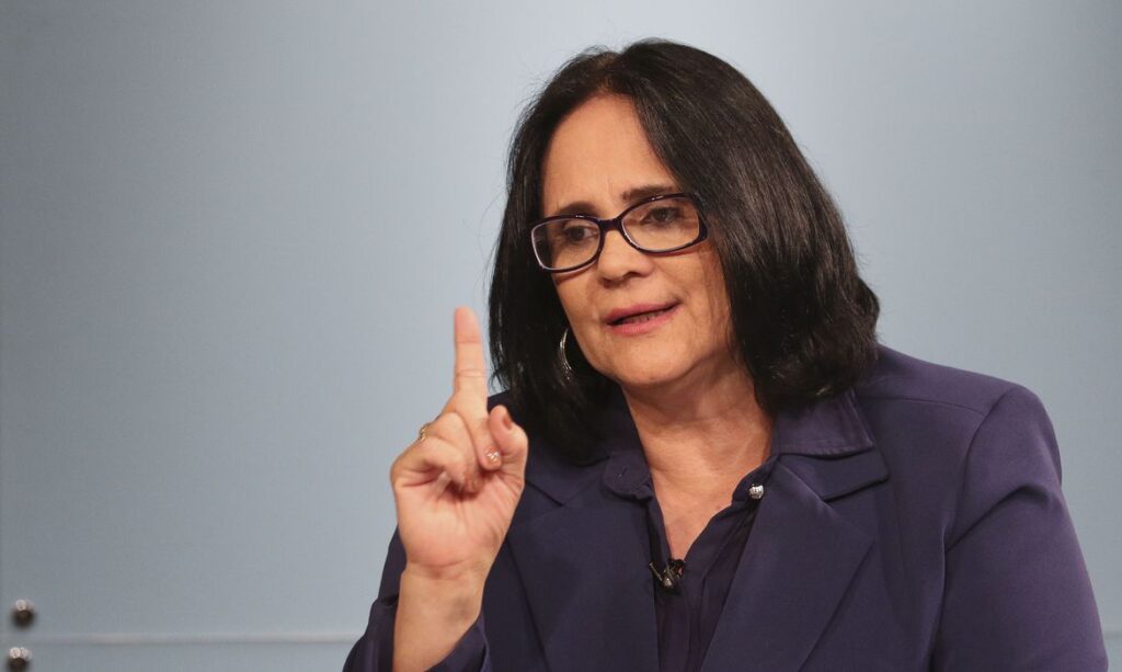 Ministra da Mulher, da Família e dos Direitos Humanos, Damares Alves. Foto: Agência Brasil
