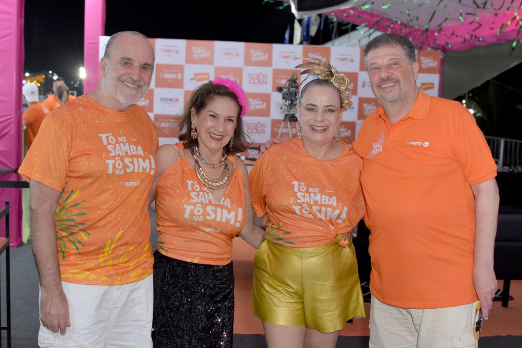 Antonio Mendes Camilo, CEO da Transforme, Sandra Camilo, Marli Leite e Antonio Carlos Leite