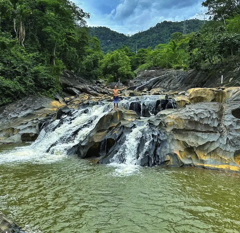 Cachoeira Vale da Lua, em Santa Leopoldina