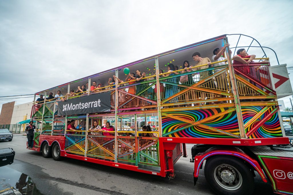 Passeios no carretão acontecerão no domingo. Foto: Divulgação