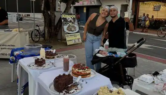 Entre bolos e batalhas diárias, Yasmin e João transformaram a confeitaria em esperança