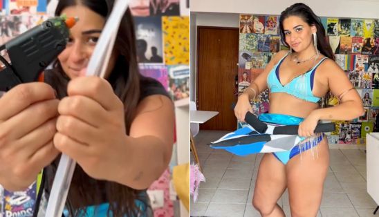 Fantasia de jet ski inspira foliões com hit de Pedro Sampaio