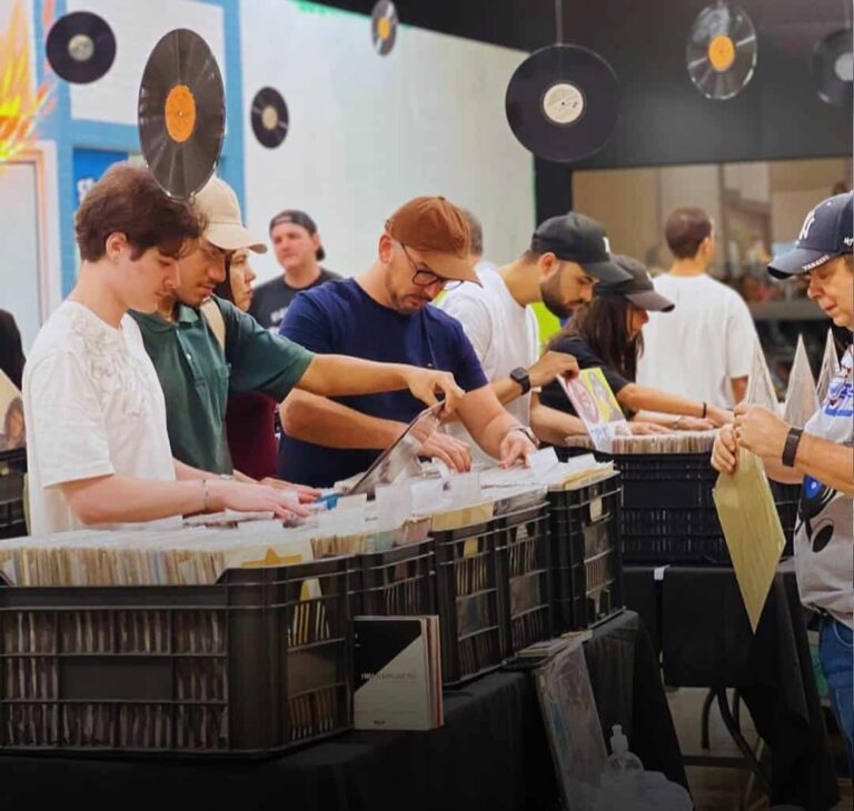 Feira de vinil acontece em Vitória. Foto: Divulgação