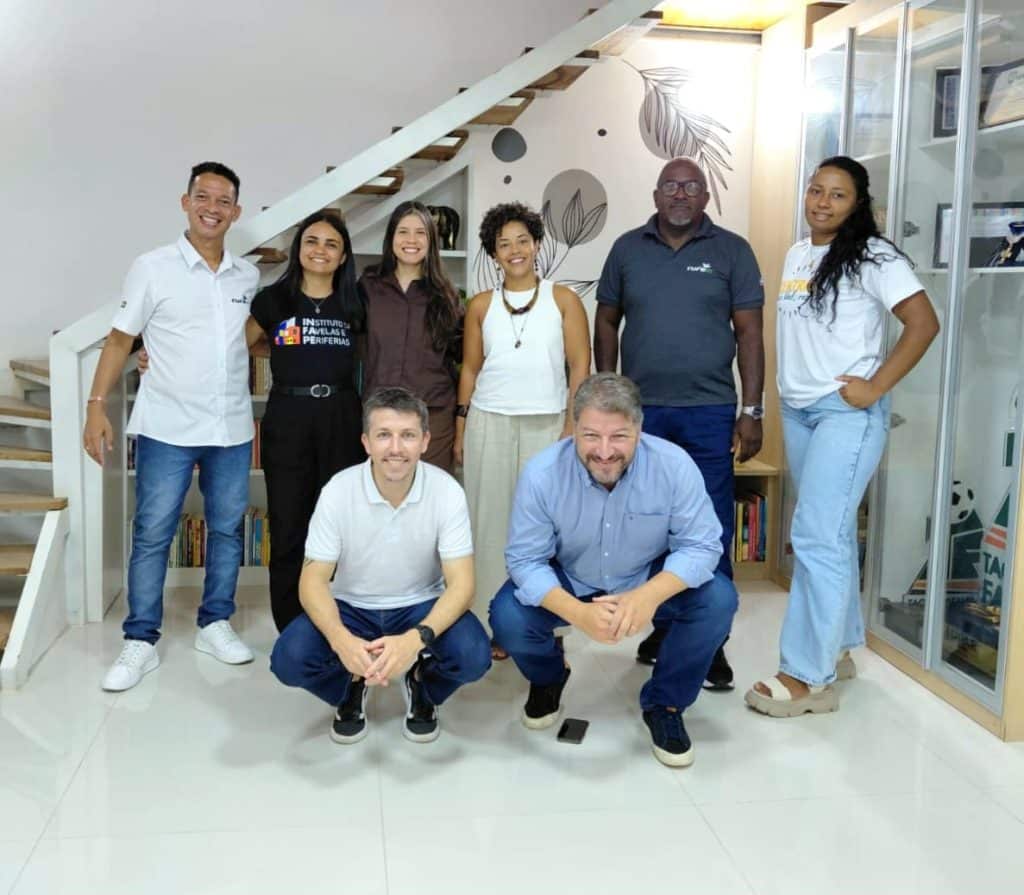 Reunião entre CUFA e Suzano. Foto: Divulgação