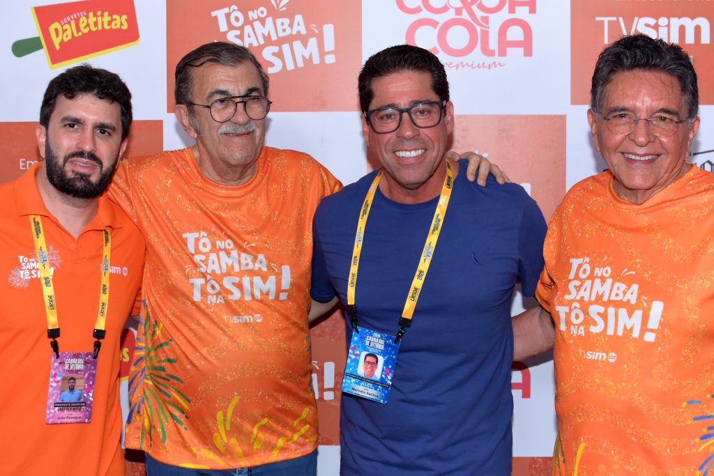 João Resegue, Rui Baromeu, Marcelo Santos e Walter Cavalcante