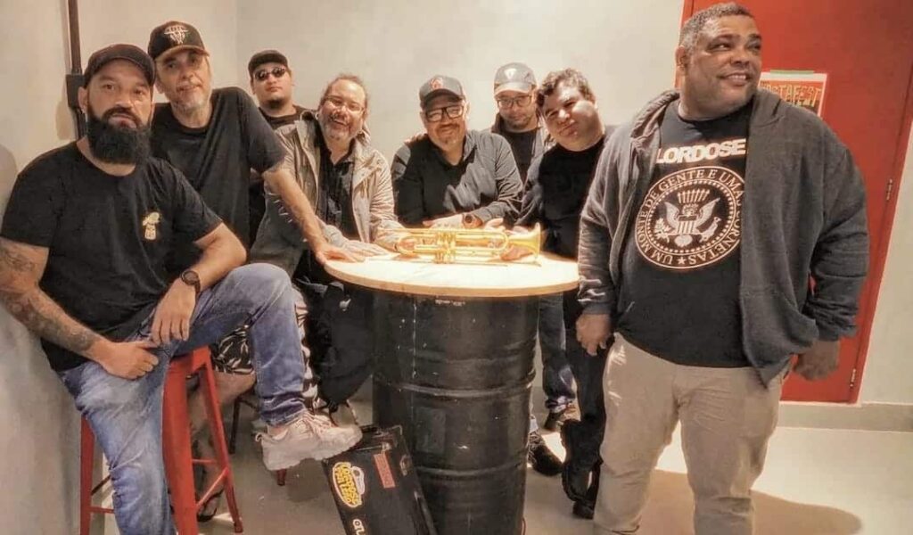 A banda capixaba Lordose pra Leão faz show no teatro do Sesi. Foto: Divulgação