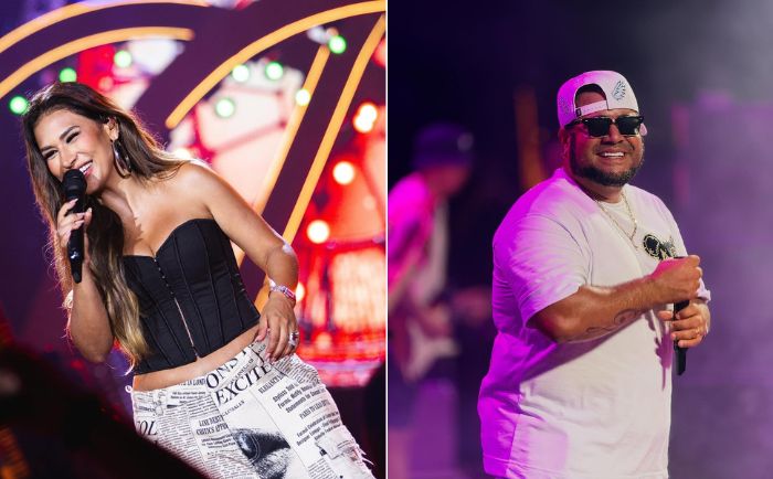 Simone Mendes e Barões da Pisadinha se apresentam em Guriri