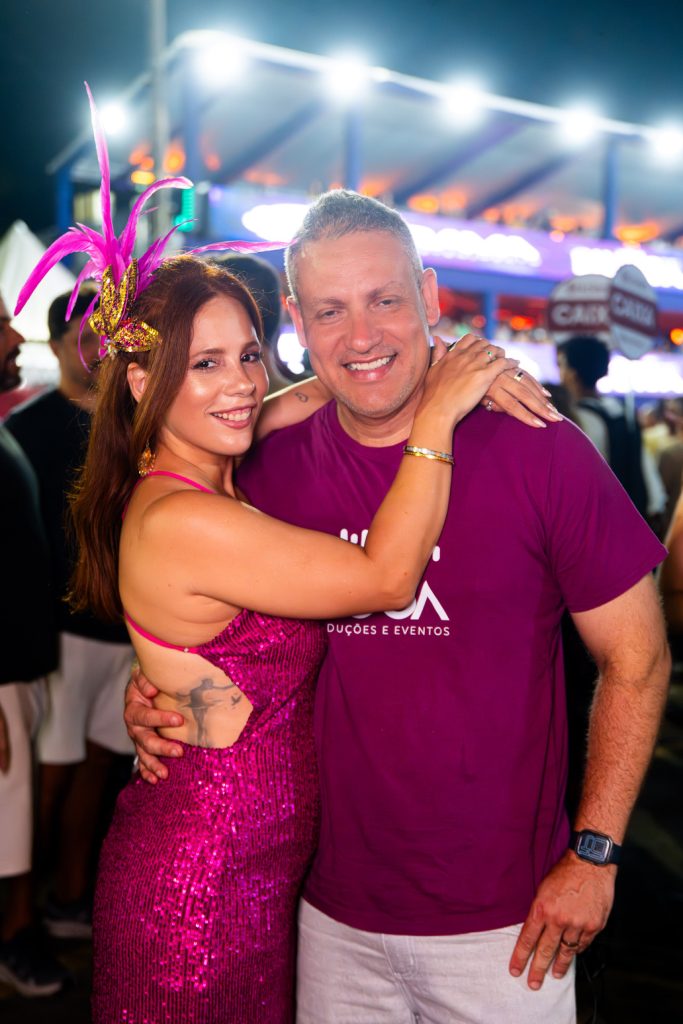 Thalita Lucas e Mateus Carvalho, no Carnaval de Vitória (1)