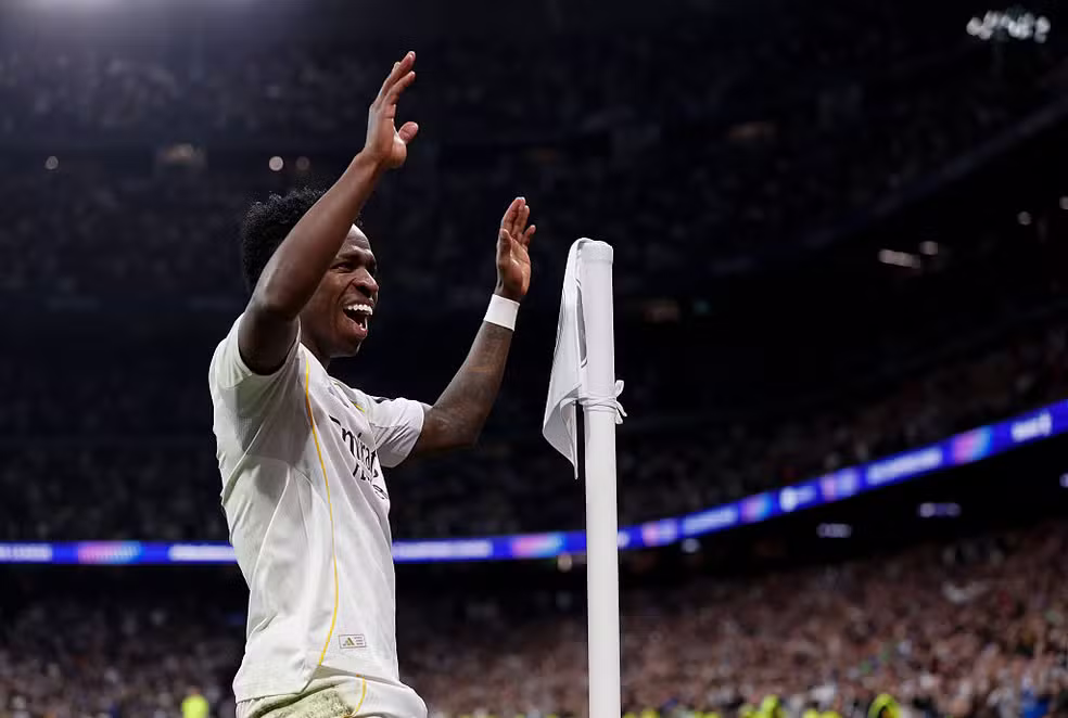 Vinícius Júnior Real Madrid x Benfica