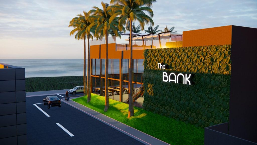 O restaurante The Bank será inaugurado na orla de Itaparica, em Vila Velha. Foto: Divulgação
