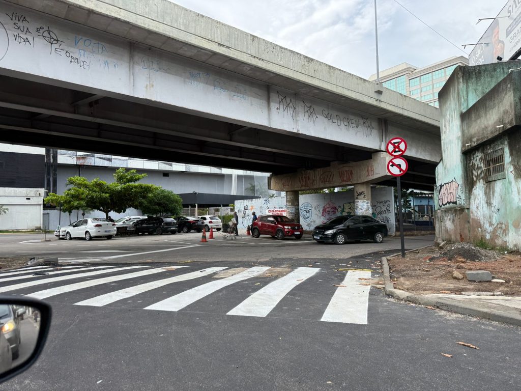 O prefeitura de Vila Velha criou um acesso próximo à Terceira Ponte. Foto: Josué de Oliveira