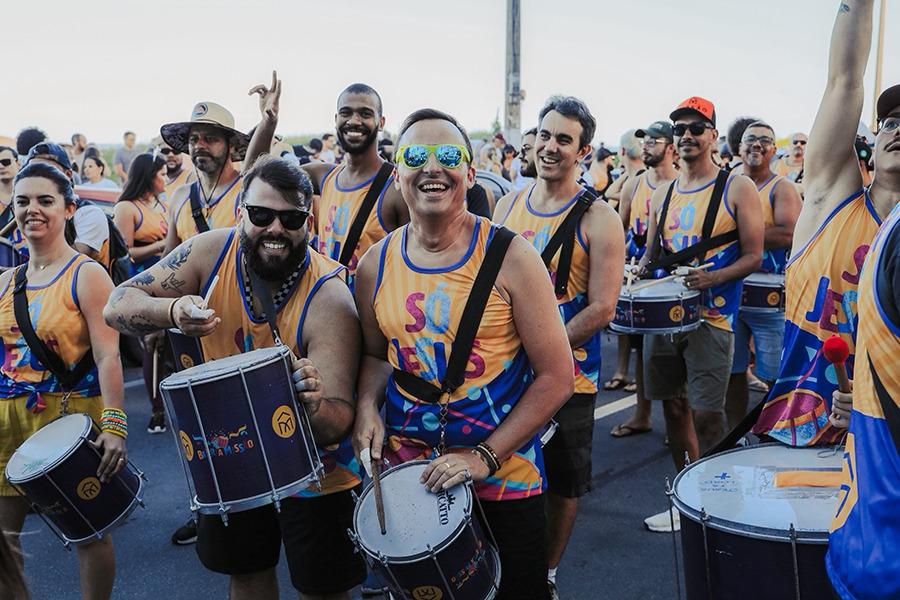 A bateria da igreja Missão Praia da Costa vai se apresentar durante o Carnaval. Foto: Divulgação