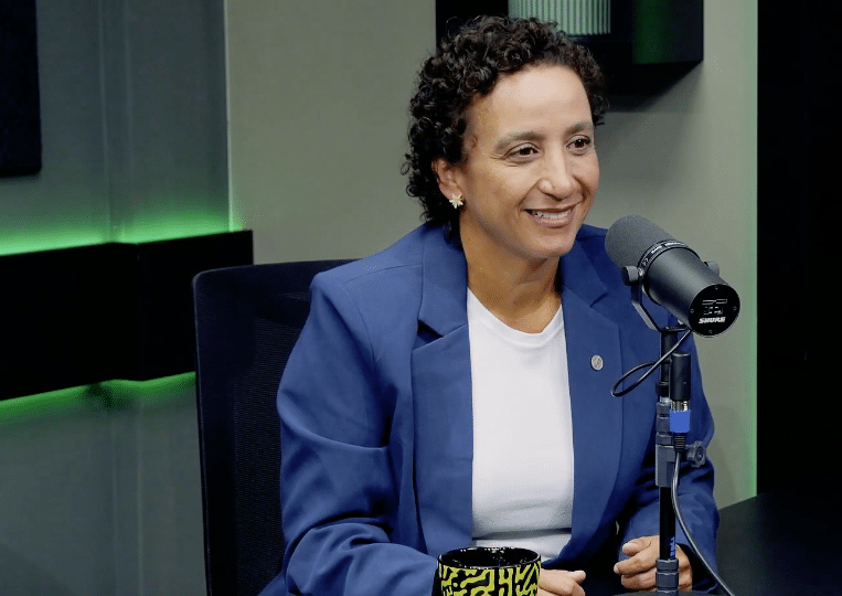 Érica Neves foi a convidada do podcast. Foto: Reprodução/Youtube