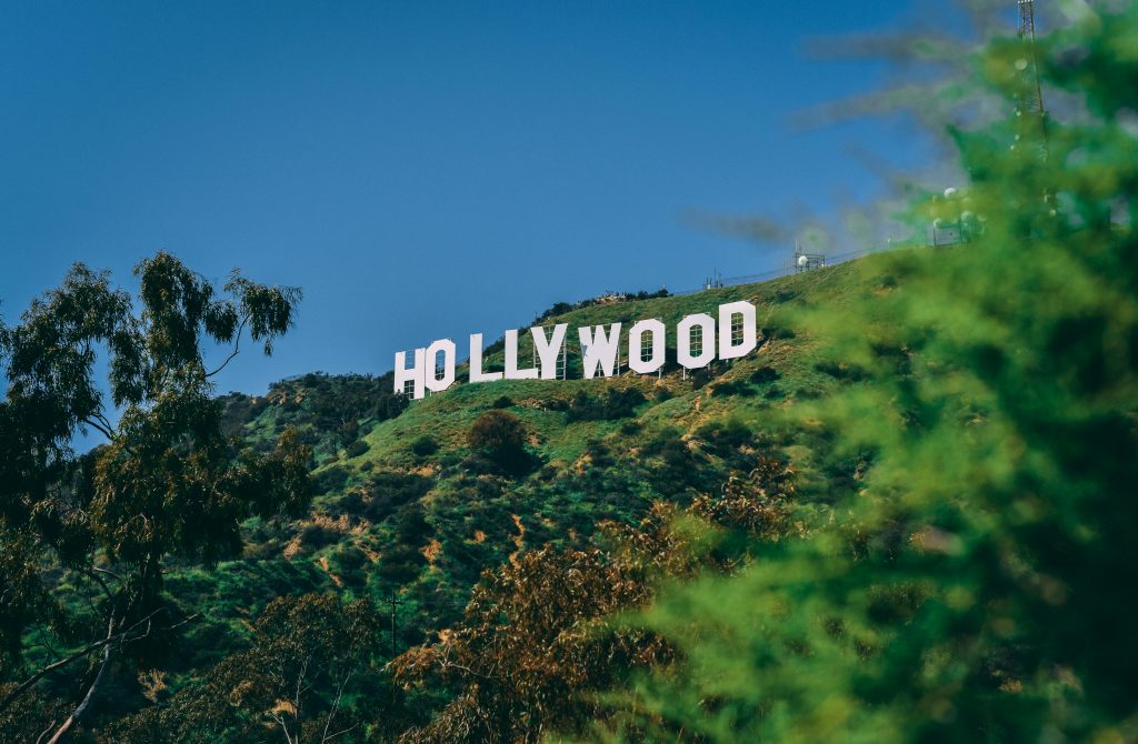 Letreiro de Hollywood, em Los Angeles. Foto: Pexels