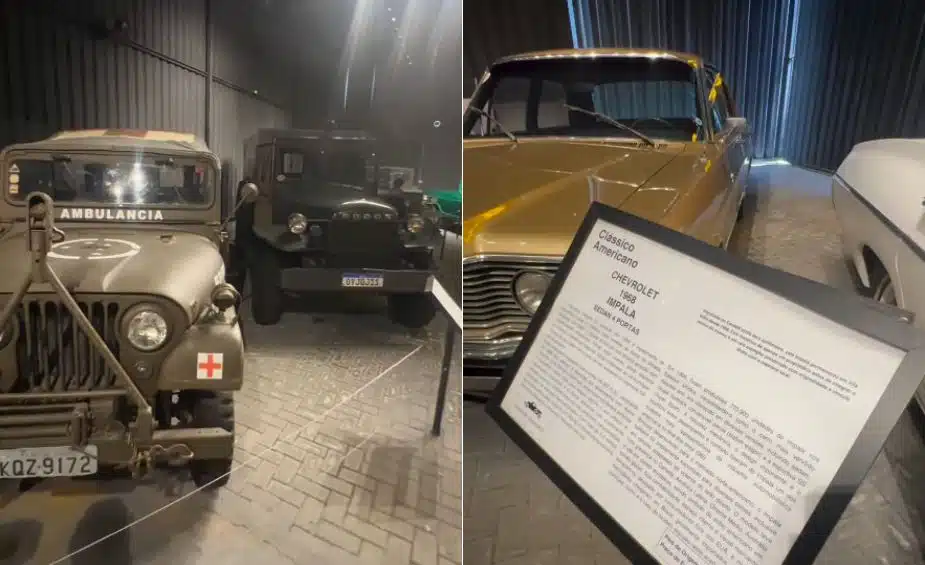 Endereço do Museu de Carros será divulgado em breve. Foto: Reprodução/Instagram
