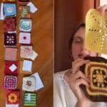 Artesã do ES convida seguidores a fazer manta do tempo coletiva