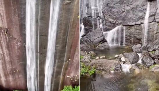 Cachoeira do Denzol em Barra de São Francisco