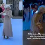 Idosa de 91 anos viraliza ao dançar até o chão em casamento no ES