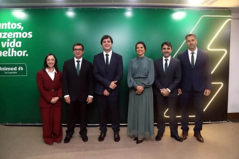 Nova diretoria da Unimed Sul Capixaba. Foto: Divulgação
