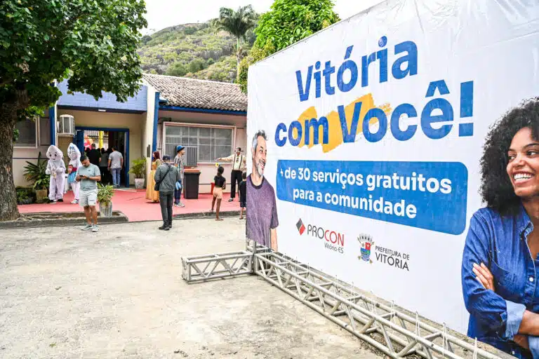 Vitória com Você na EMEF Maria José. Foto: Divulgação