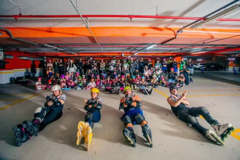 Treinos de quarta-feira, no estacionamento G4 do Shopping Praia da Costa - Foto: Divulgação