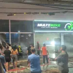 Incêndio atinge loja de bicicletas elétricas em Vila Velha