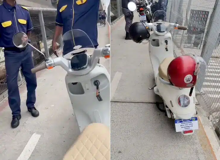 Casal é barrado na Ciclovia da Vida e contesta regra