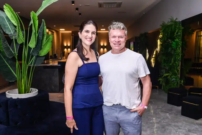 Paulo Aragão e Luciana Bastos