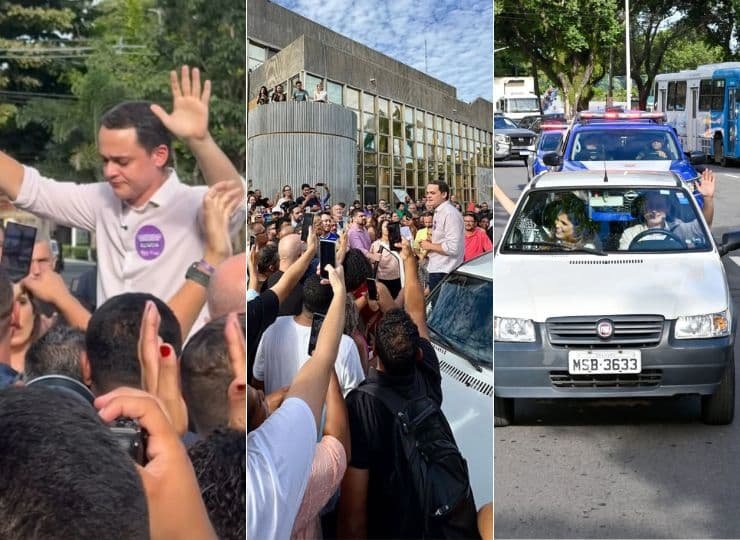 Emoção marca despedida de Pazolini com aplausos de servidores